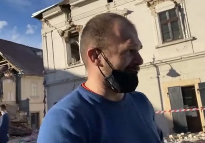 Zemljotres u Hrvatskoj-potresni interviju s čovjekom, koji je oživljavao djevojčicu