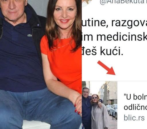 Ana Bekuta javno odgovorila svom suprugu na njegovu izjavu