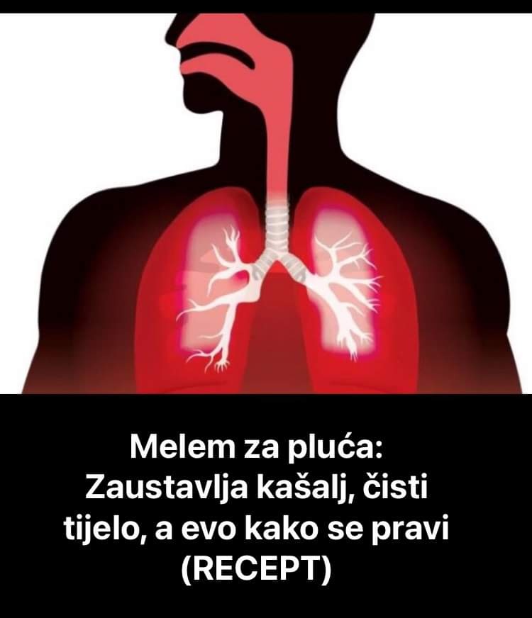 Napitak koji možete pripremiti kod kuće a čisti pluća i ublažava kašalj