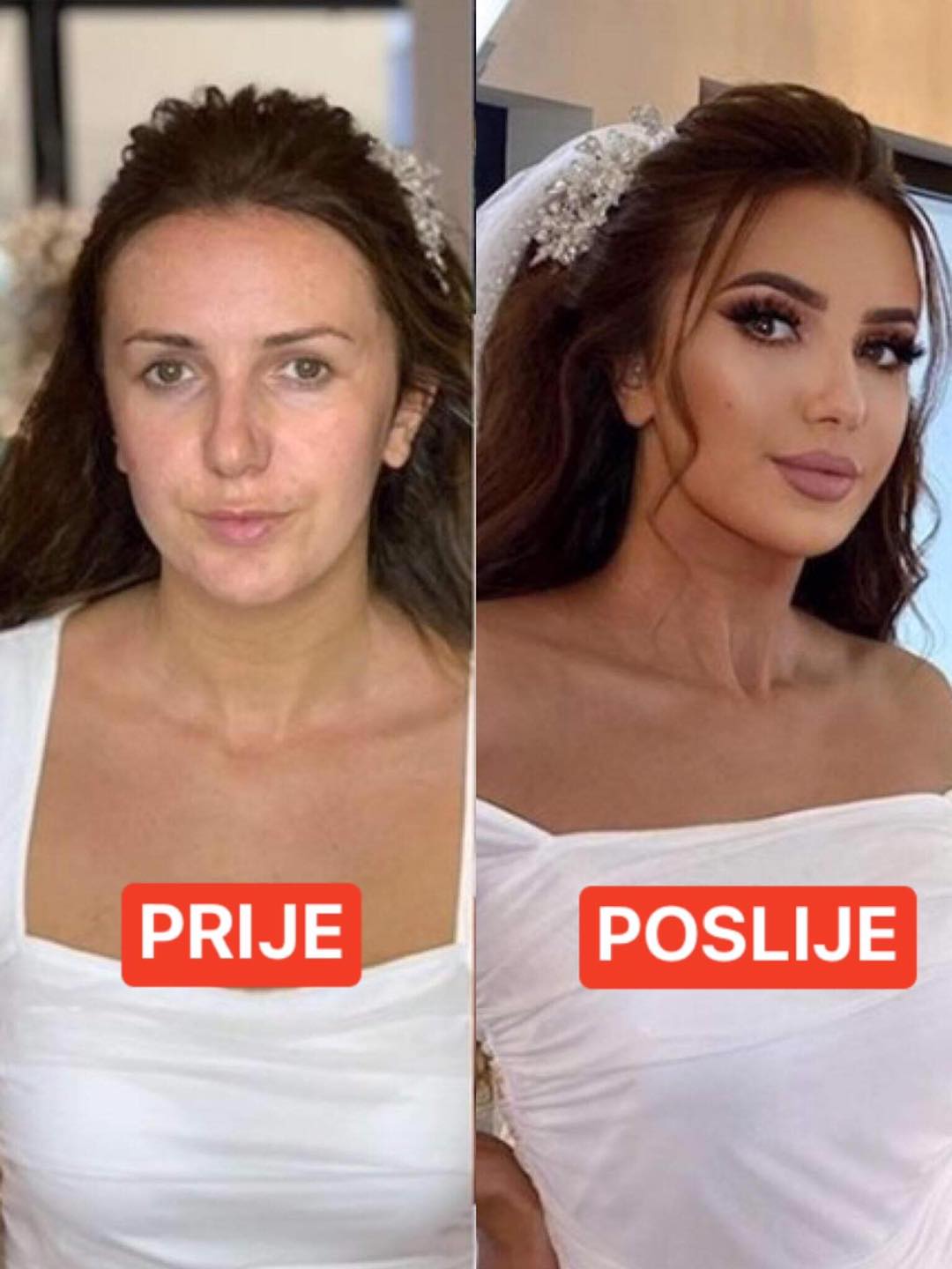 Pogledajte fotografije djevojaka prije i poslije šminke i frizure-zaprepastit ćete se