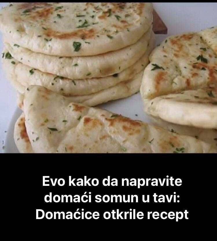 Pokušajte sami napraviti somun u tavi