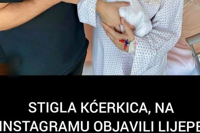 Na instagramu objavili lijepe vijesti o dobitku kćerkice