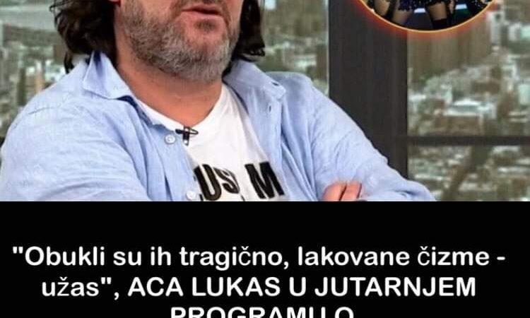 Pogledajte šta je Aca Lukas u jutarnjoj emisiji rekaoo Uragankama i Euroviziji