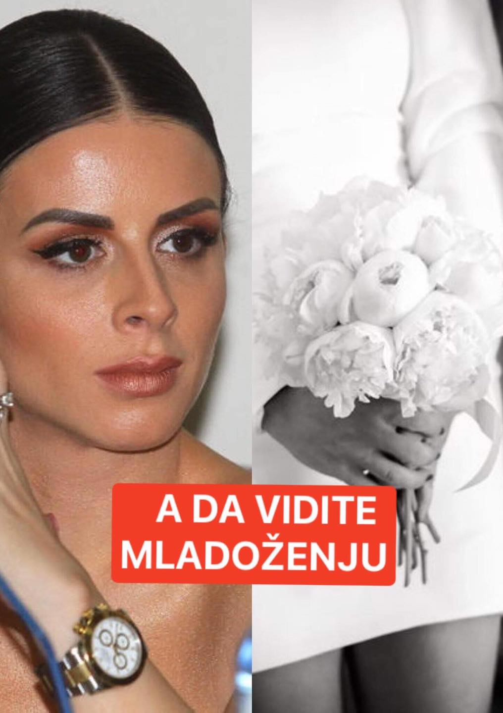 Pogledajte kako je izgledala Ana Sević na  tajnom vjenčanju