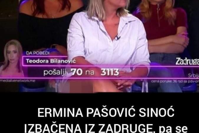 Pogledajte Erminu Pašović nakon što je izbačena iz Zadruge, snimili smo  njenu kuću i ostali iznenađeni