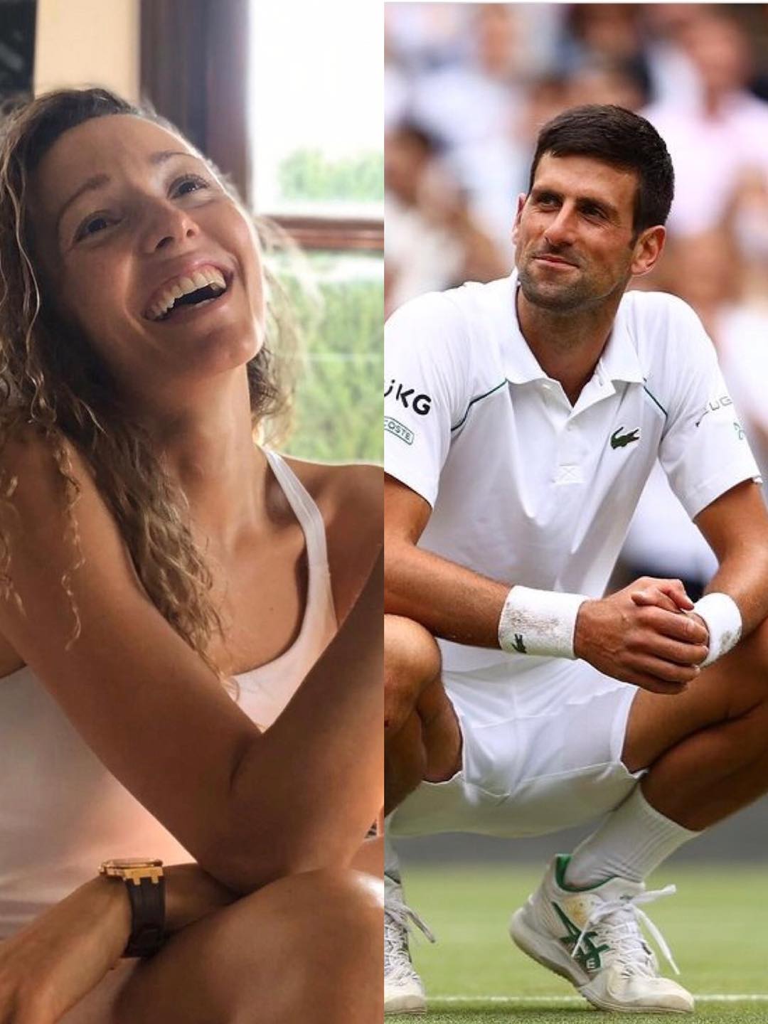 Nakon Novakove pobjede oglasila se i njegova supruga Jelena