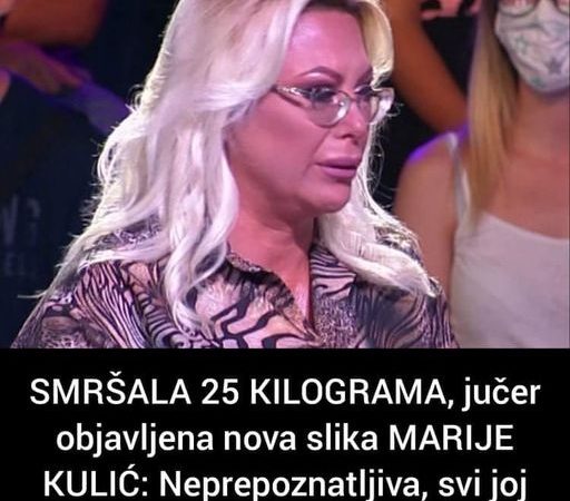 Pogledajte zbog čega je Marija Kulić smršala 25 kilograma