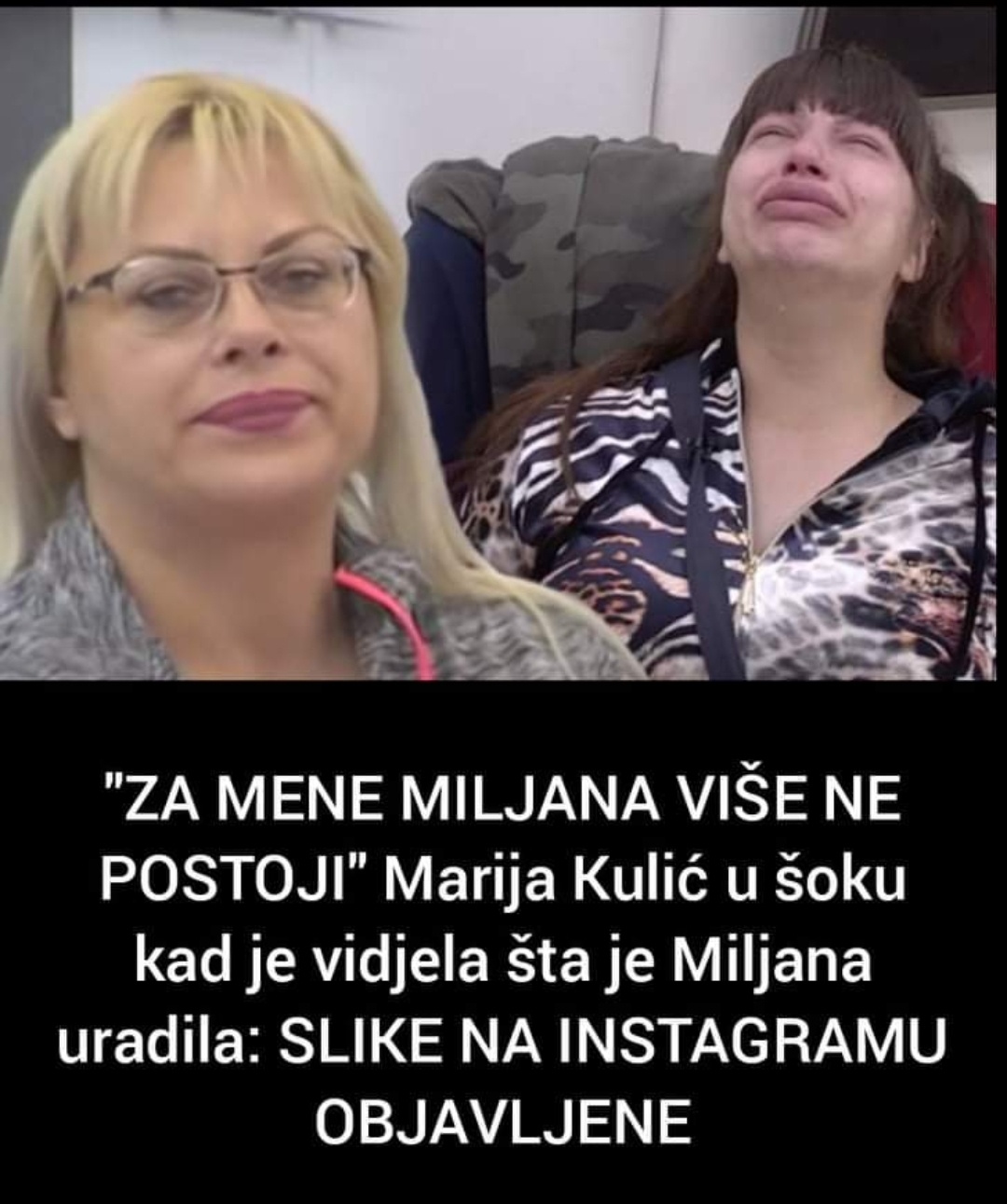 Pogledajte zašto je Marija Kulić bijesna na Miljanu