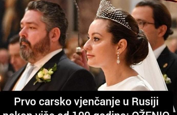 Pogledajte kako je izgledalo prvo carsko vjenčanje u Rusiji nakon više od 100 godina