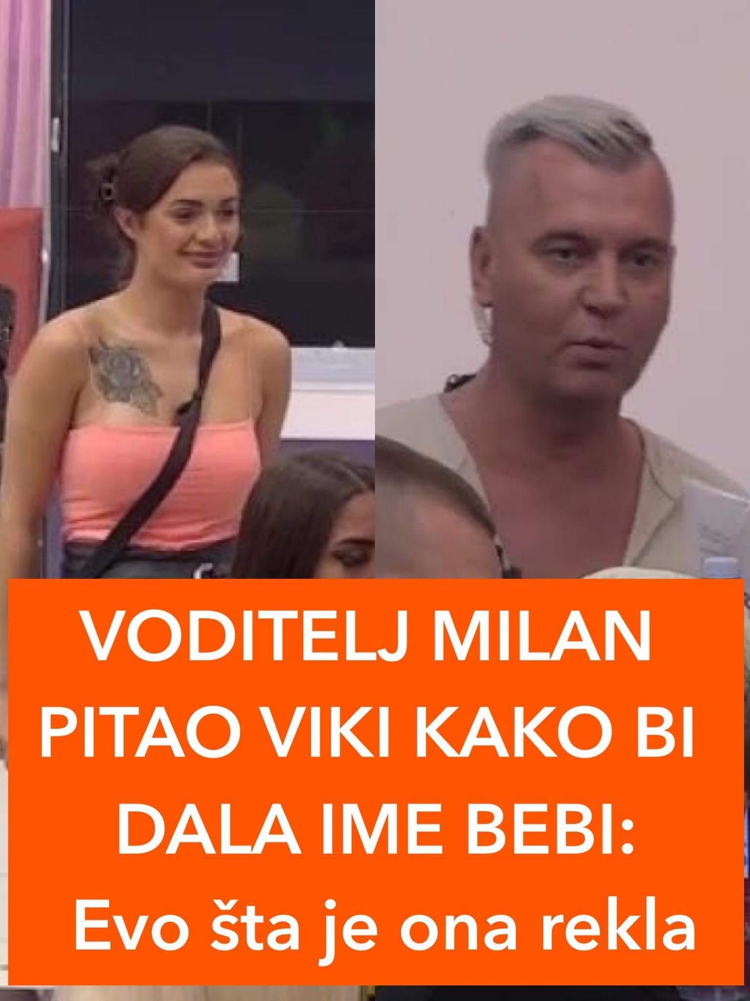 VIKI ODLUCILA KOJE CE IME DATI BEBI