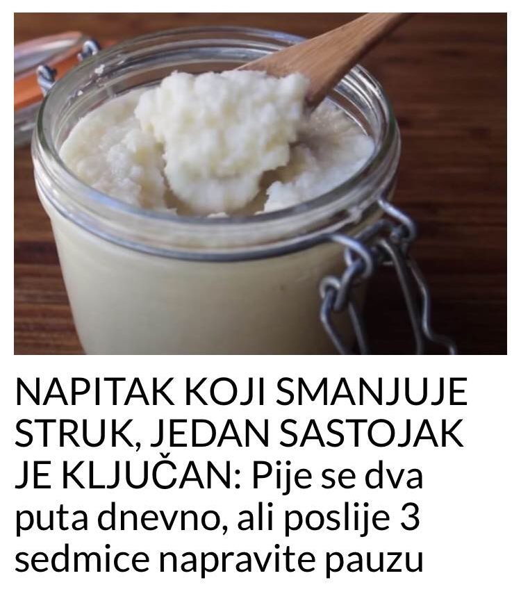 POGLEDAJTE KOJI JE SASTOJAK KLJUČAN ZA SMANJENJE STRUKA I GUBITAK KILAŽE