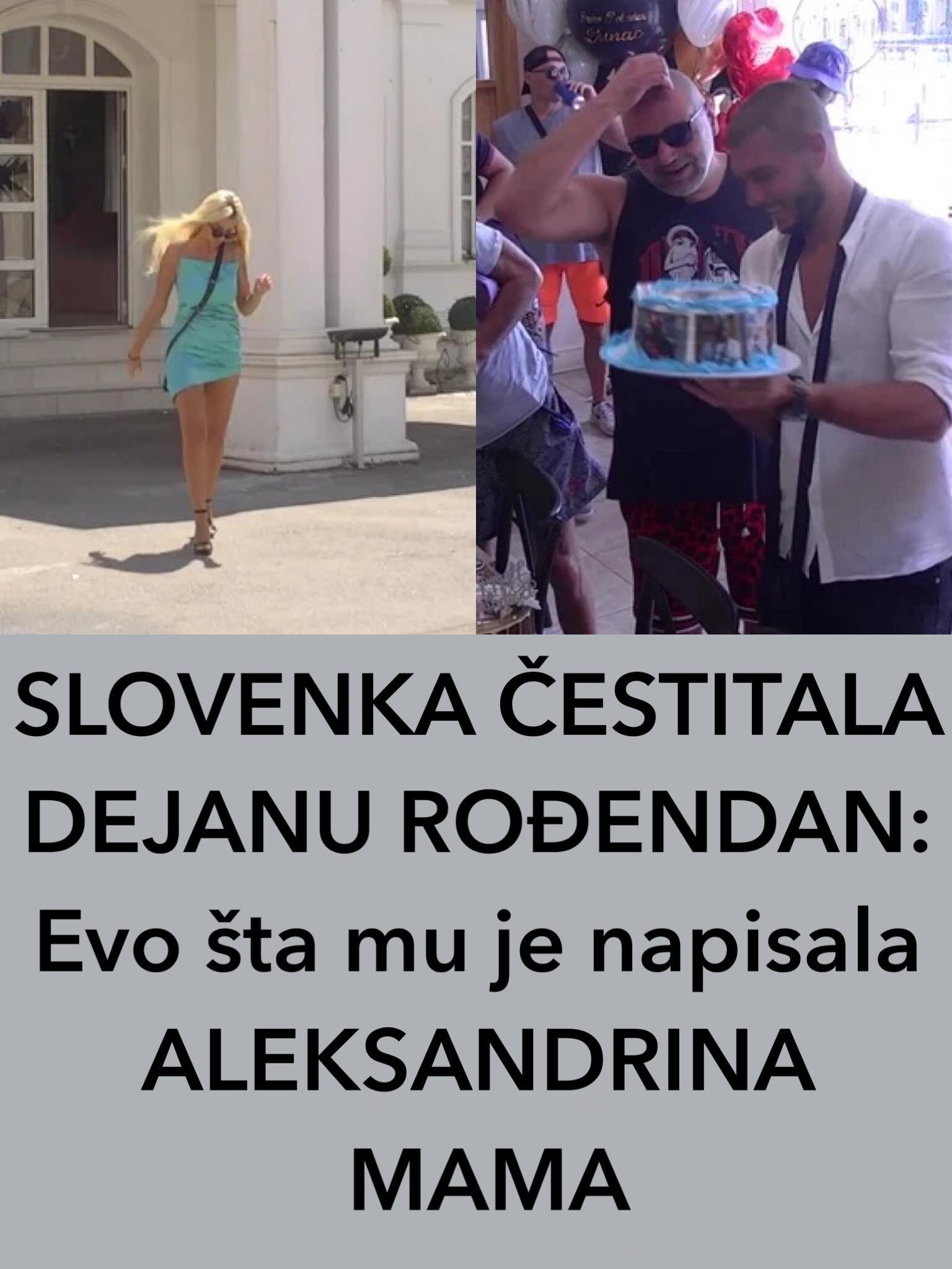 DEJANU SLOVENKA CESTITALA ROĐENDAN