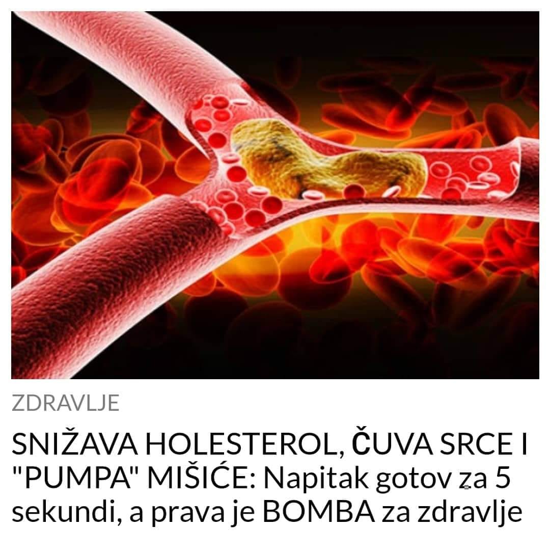 POGLEDAJTE NAPITAK KOJI SNIZAVA HOLESTEROL