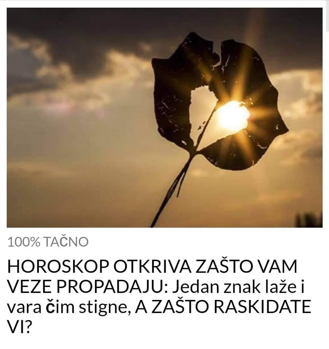 POGLEDAJTE ZASTO VAM VEZE PROPADAJU