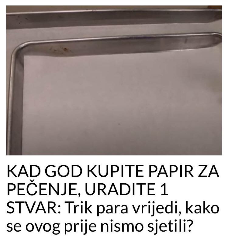 Trik para vrijedi, kako se ovog prije nismo sjetili