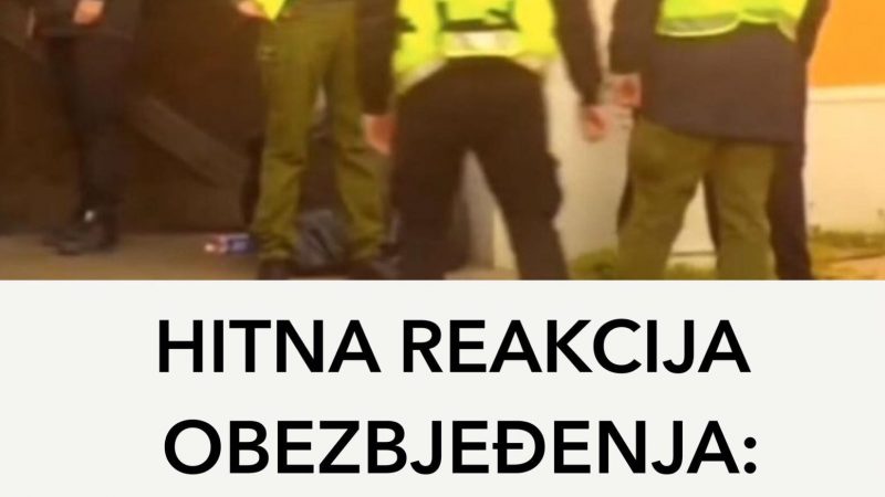 ŽESTOK OBRAČUN U ZADRUZI OBEZBJEĐENJE REAGOVALO