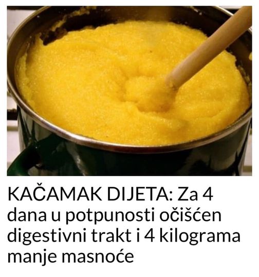 4 kilograma manje masnoće ZA 4 DANA