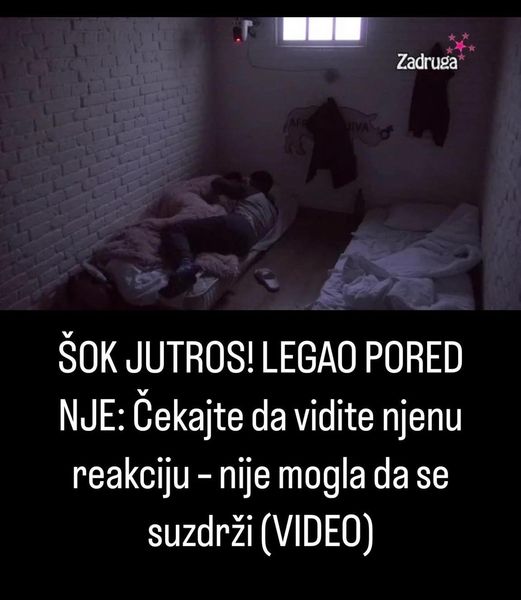 POGLEDAJTE PORED KOGA JE MARKO JUTROS LEGAO !