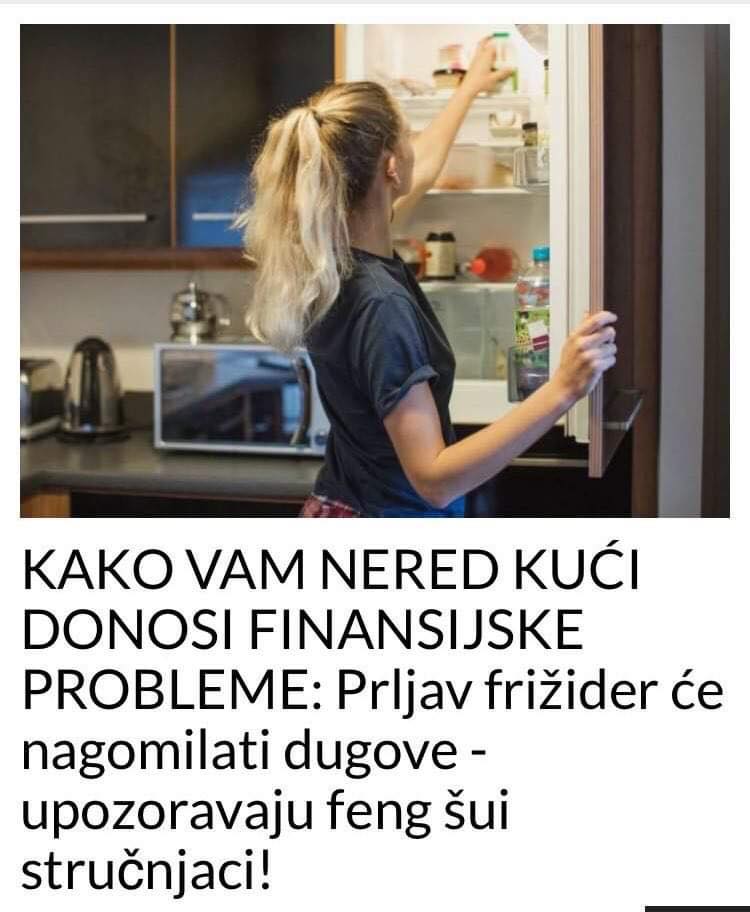 POGLEDAJTE KAKO NERED U KUĆI MOŽE BITI LOŠ ZA VAŠE FINANSIJE