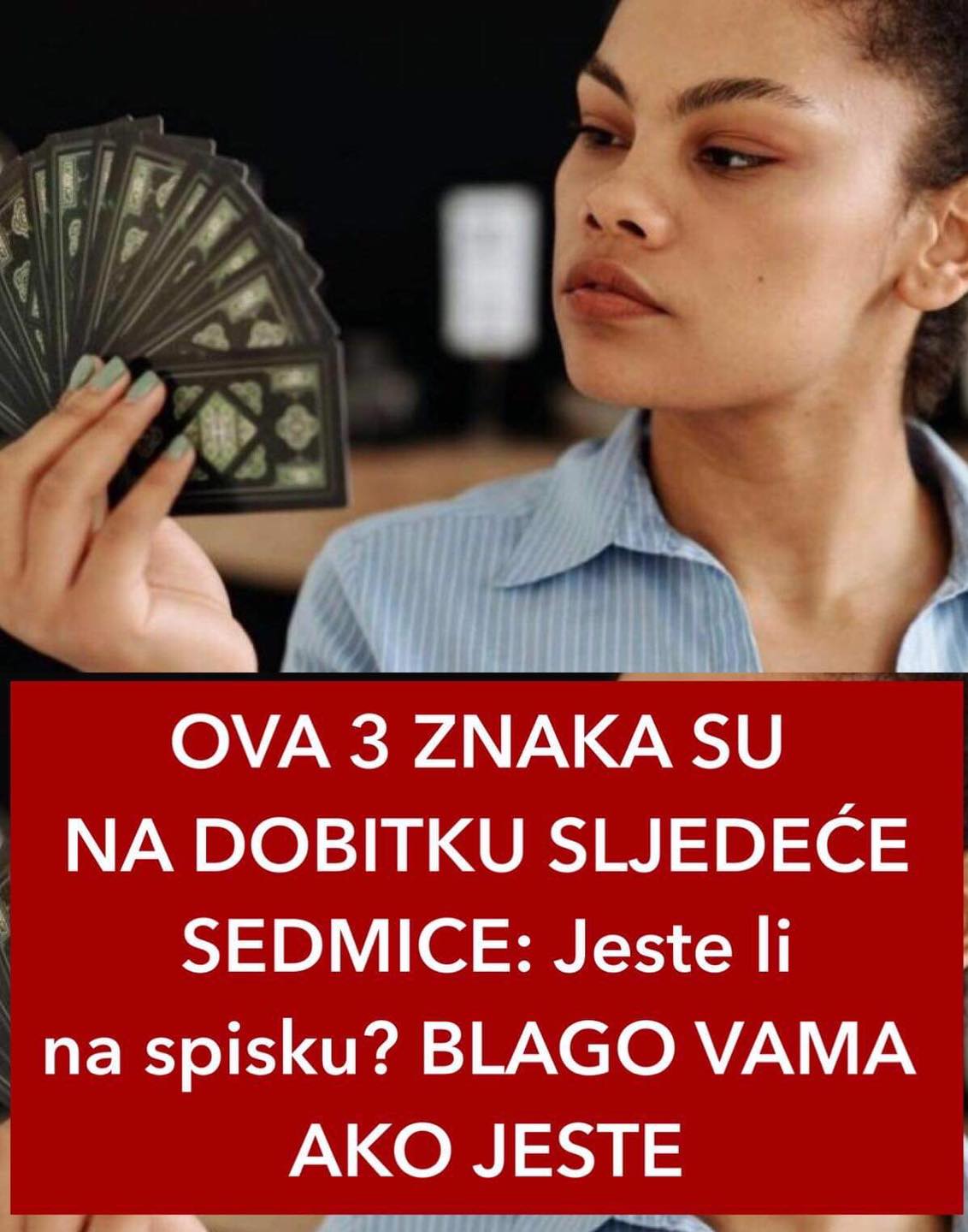 POGLEDAJTE KOJA 3 ZNAKA SU NA DOBITKU SLJEDEĆE SEDMICE