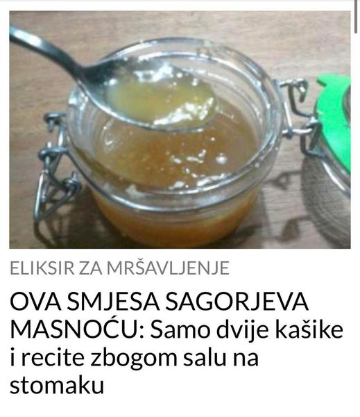 POGLEDAJTE KOJA SMJESA SAGORIJEVA MASNOCU