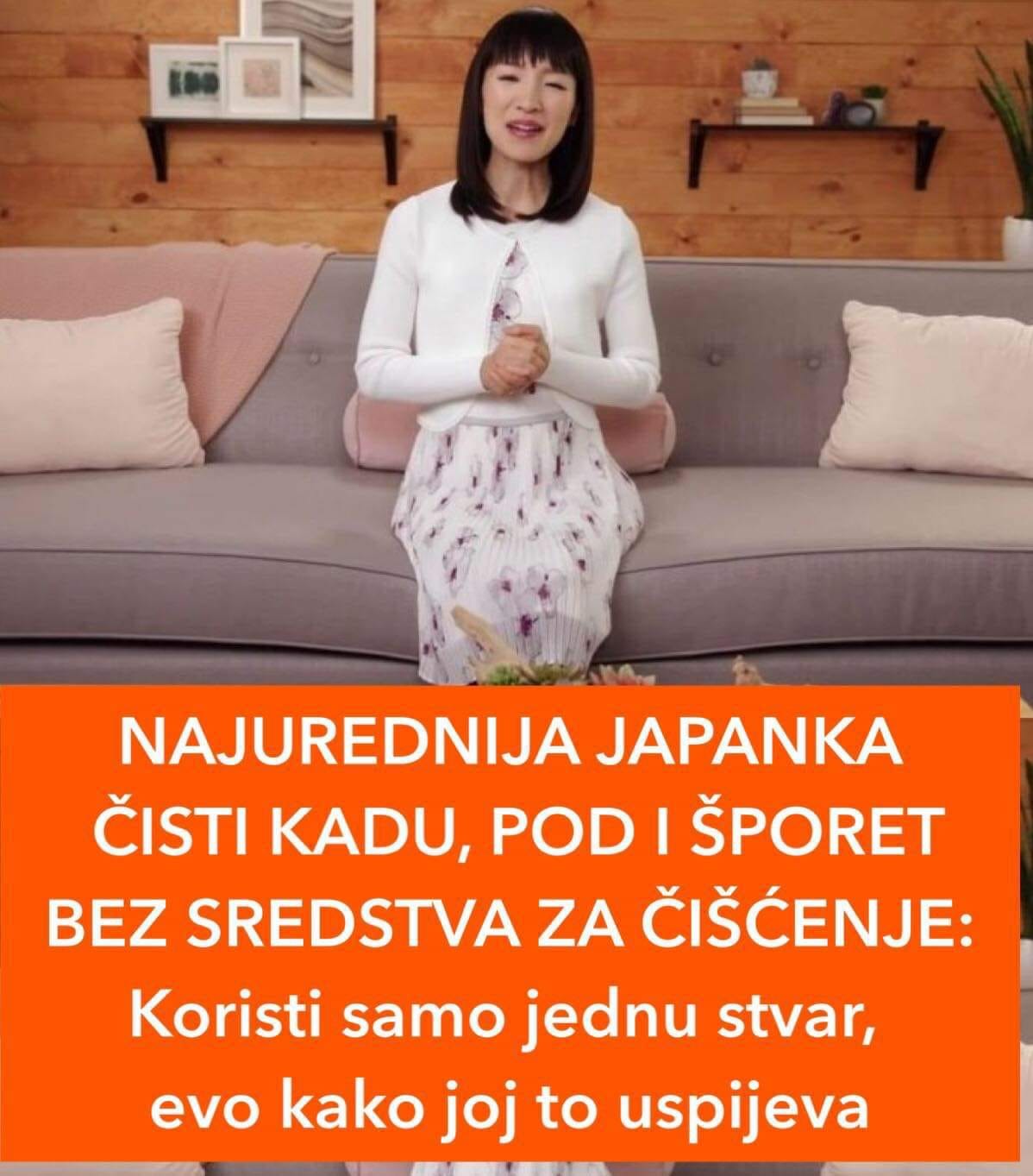 POGLEDAJTE NA KOJI NACIN NAJUREDNIJA JAPANKA ČISTI KADU, POD I ŠPORET BEZ SREDSTVA ZA ČIŠĆENJE