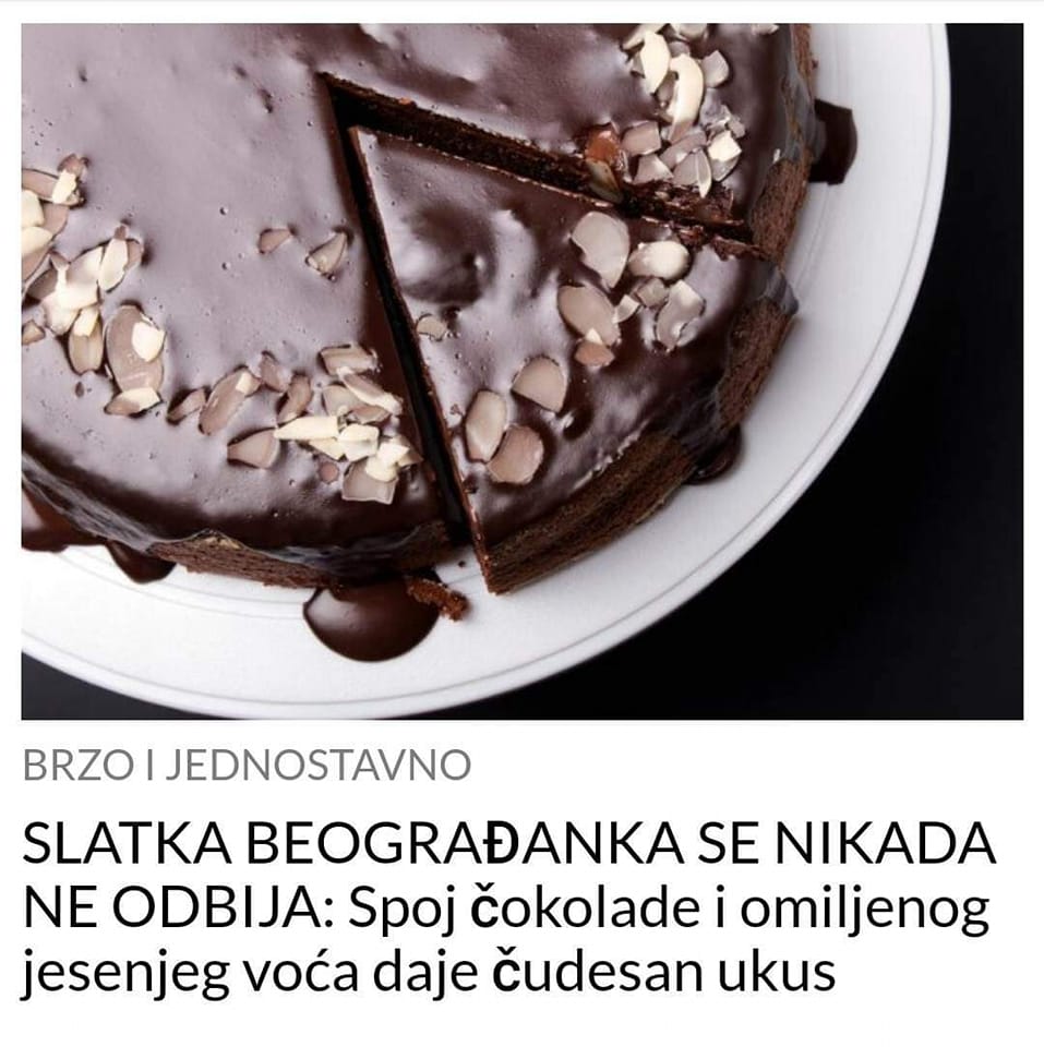 POGLEDAJTE RECEPT ZA NAJBOLJU TORTU