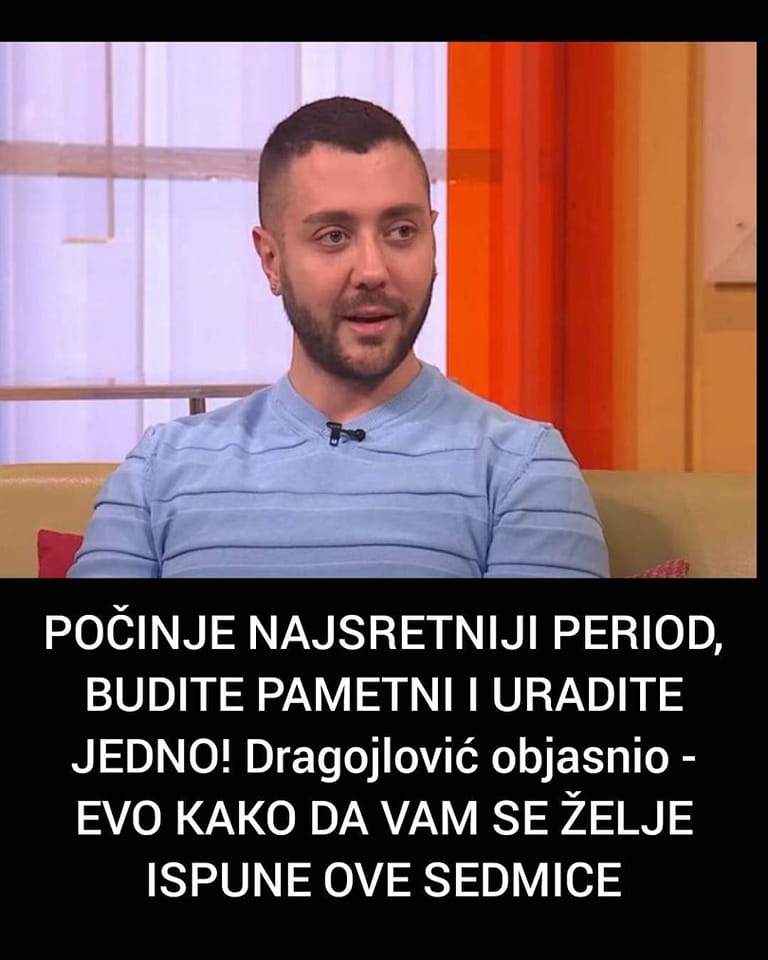 EVO KAKO DA VAM SE ŽELJE ISPUNE OVE SEDMICE