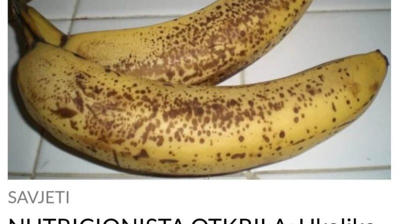 AKO imate dijabetes ili problema s probavom treba da jedete SAMO ovakve banane!