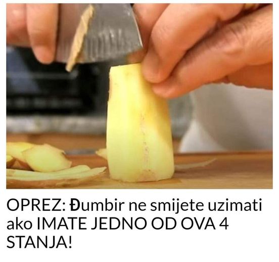 POGLEADAJTE KOJE STANJE VAS SPRECAVA KONZUMIRANJA DZUMBIRA!