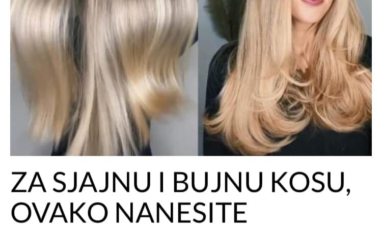 ZA SJAJNU I BUJNU KOSU, OVAKO NANESITE REGENERATOR: