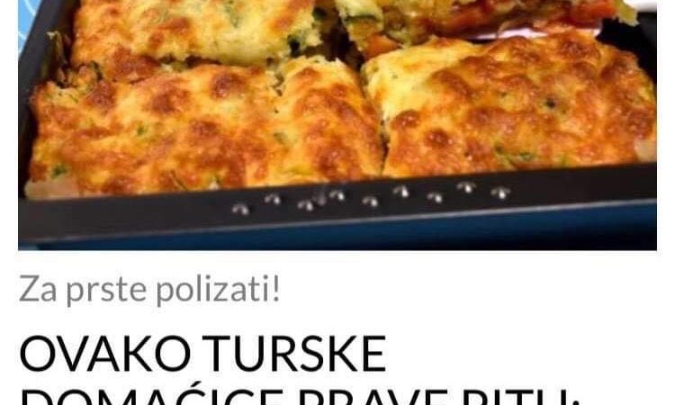 POGLEDAJTE RECEPT ZA NAJBOLJU PITU