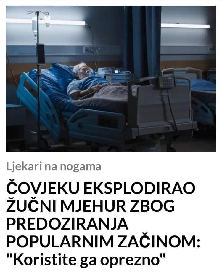 ZBOG OVOG ZACINA MU JE PUKAO ZUCNI MJEHUR