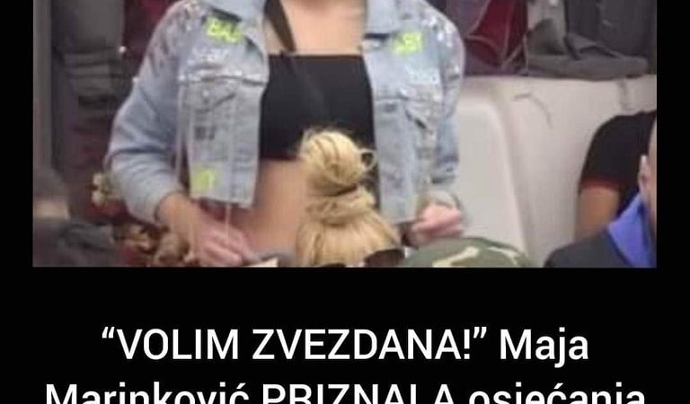 POGLEDAJTE ŠTA JE MAJA MARINKOVIĆ IZJAVILA