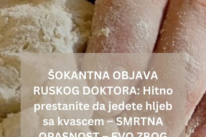 POGLEDAJTE SOKATNU OBJAVU RUSKOG DOKTORA!