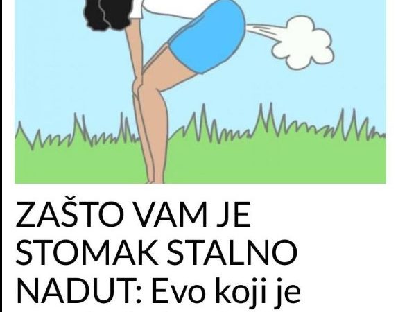 POGLEDAJTE ZASTO VAS STOMAK STALNO BOLI!