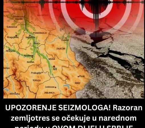 UPOZORENJE: ZEMLJOTRES SE OCEKUJE I U SRBIJI