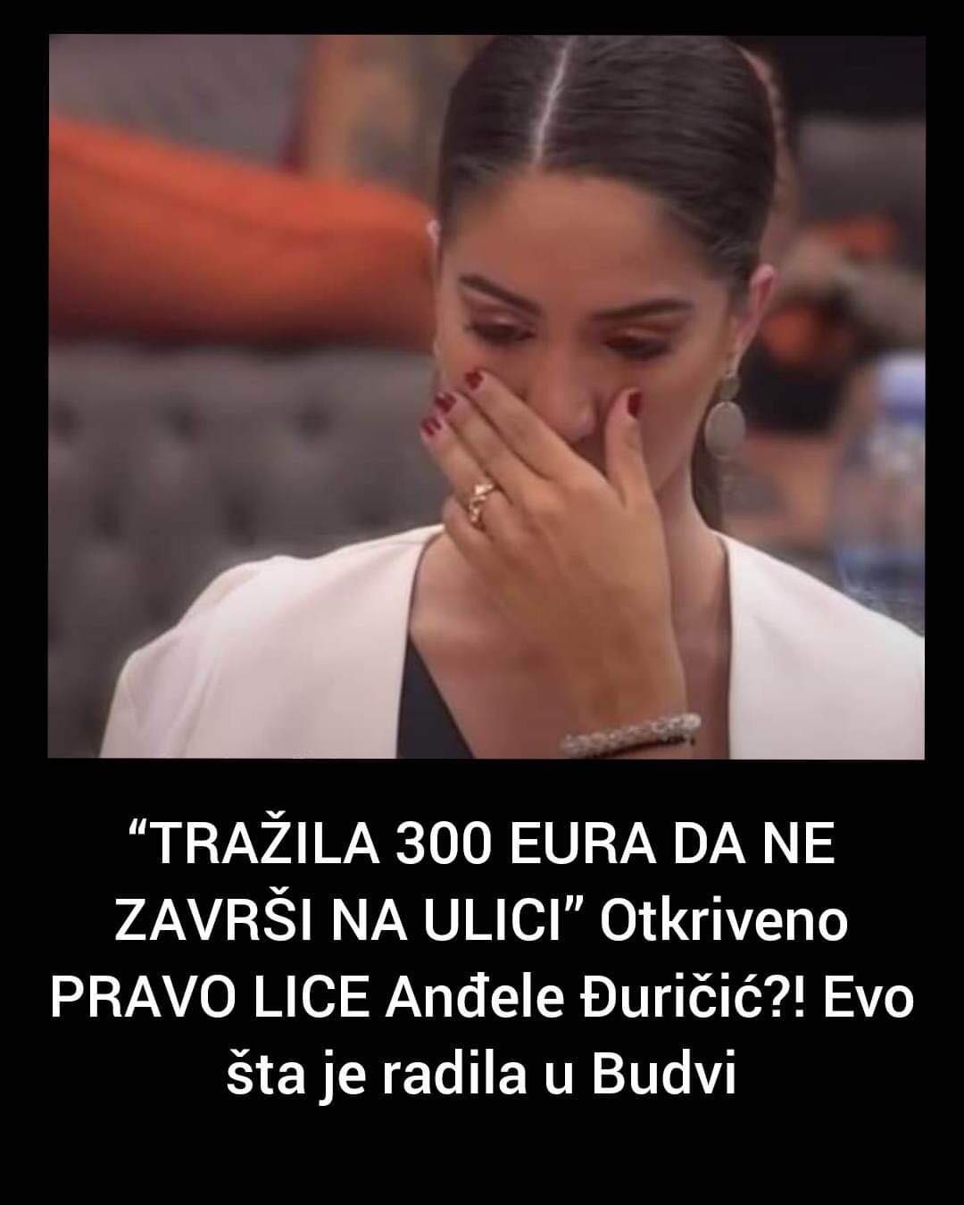 “TRAŽILA 300 EURA DA NE ZAVRŠI NA ULICI”