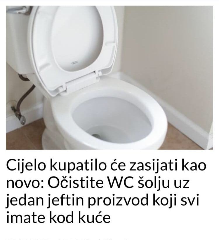 POGLEDAJTE KAKO DA VAM CIJELO KUPATILO ZASIJA KAO NOVO!