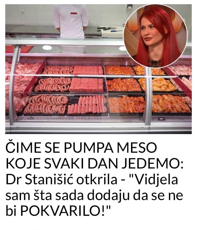 POGLEDAJTE ČIME SE PUMPA MESO KOJE SVAKI DAN JEDEMO!